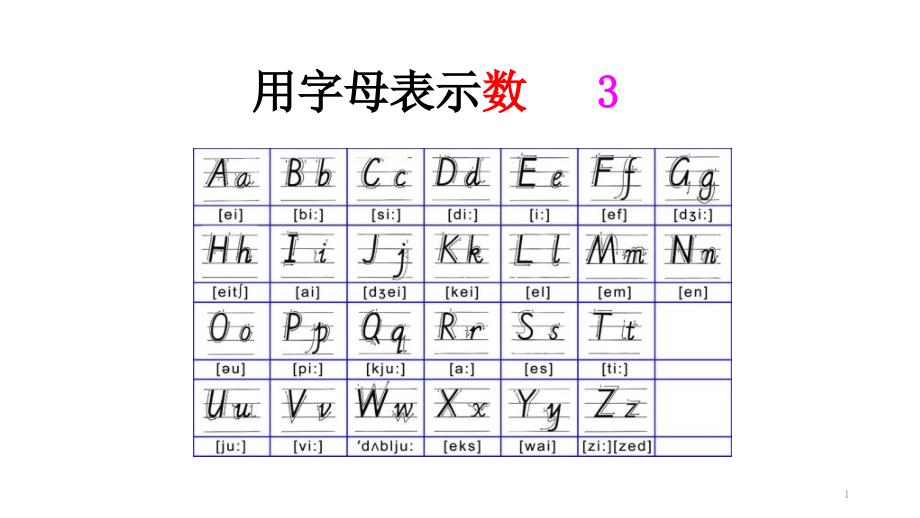 用字母表示數(shù)3_第1頁