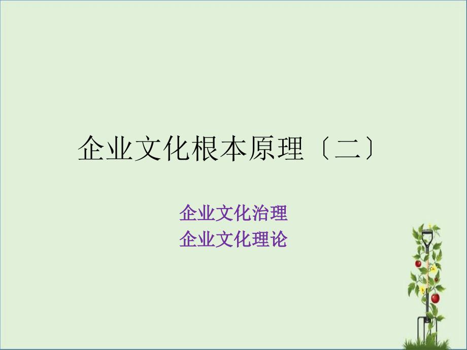 3、企业文化理论解析_第1页