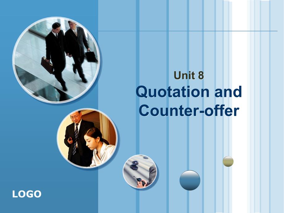 实用商务英语听说第三册Unit 8 Quotation and Counter-offer_第1页