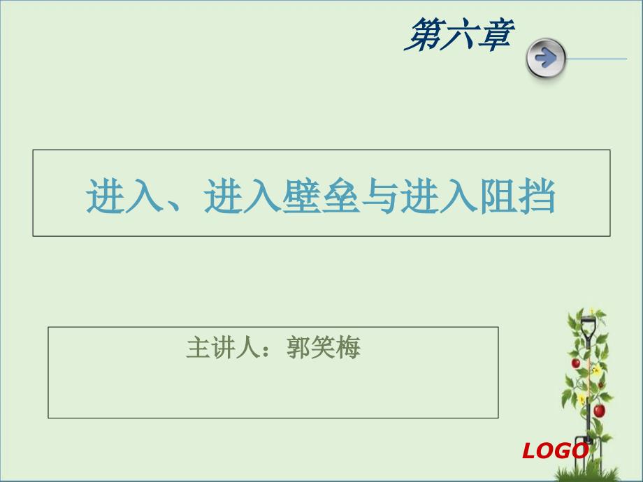 6进入、进入壁垒与进入阻止解析_第1页