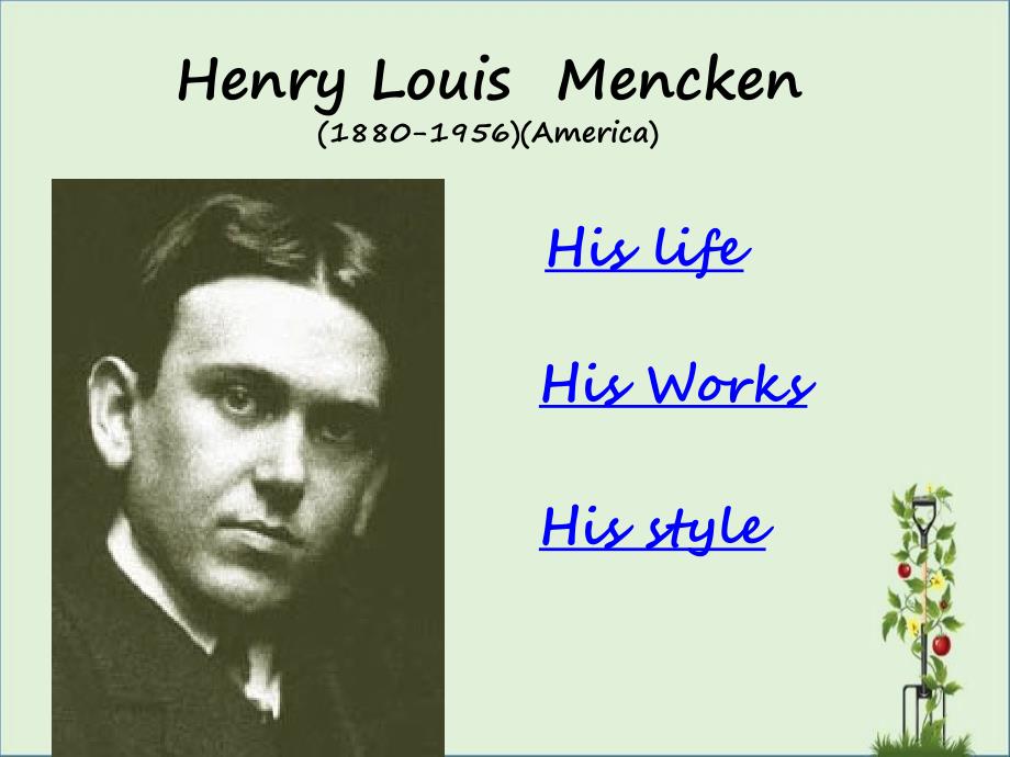 H-L-Mencken-门肯_第1页