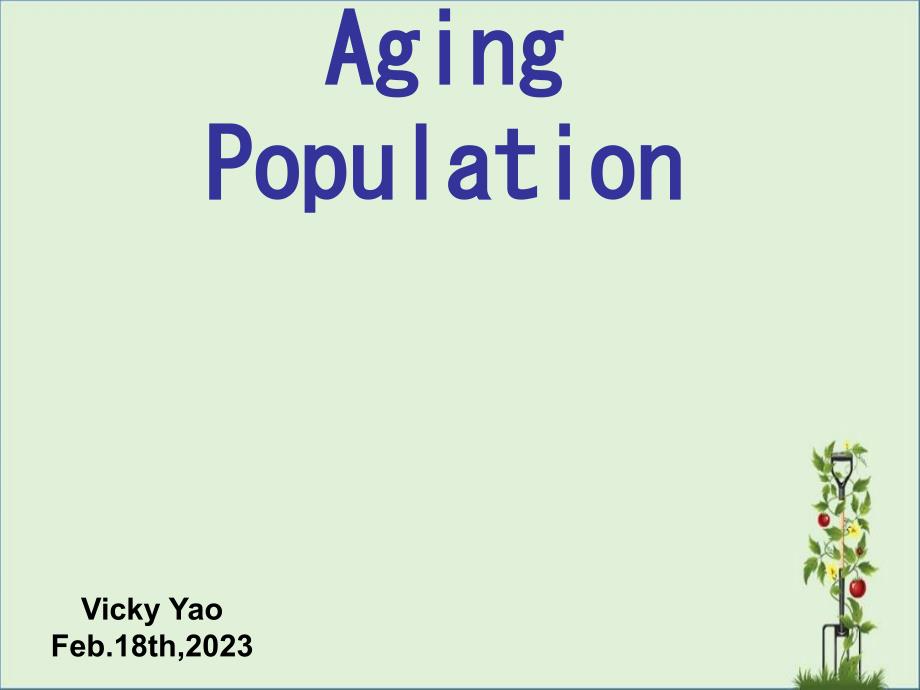 Aging--Population_第1页