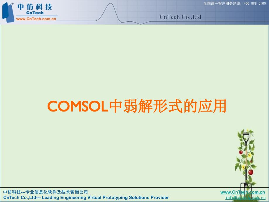 COMSOL中弱解形式的应用详解_第1页