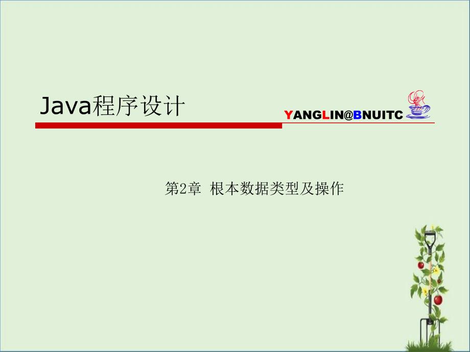 Java自学课件-基本数据类型及操作._第1页