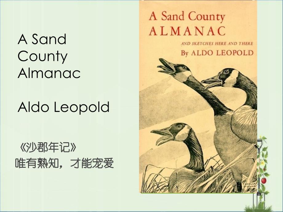 A-Sand-County-Almanac分析_第1页