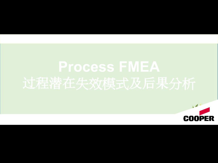 PFMEA-失效模式分析汇总_第1页