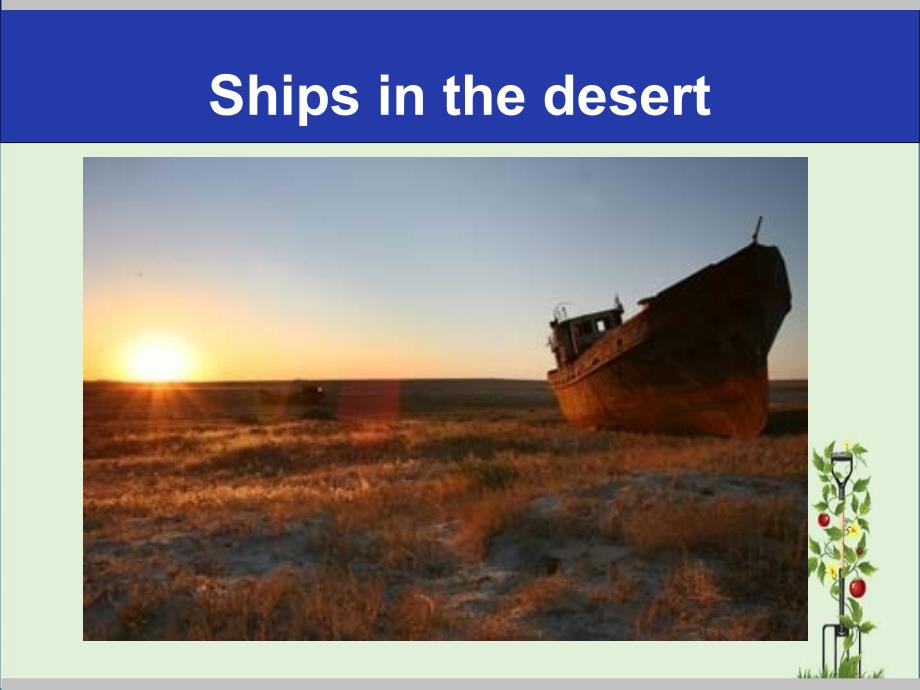 ships-in-the-desert文章结构及层次_第1页