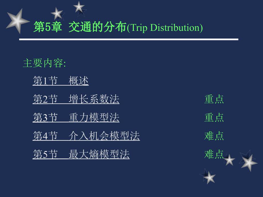 第5章交通的分布_第1页