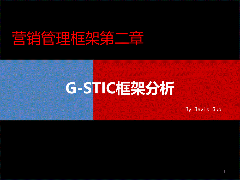 营销管理框架-G-STIC框架分析_第1页