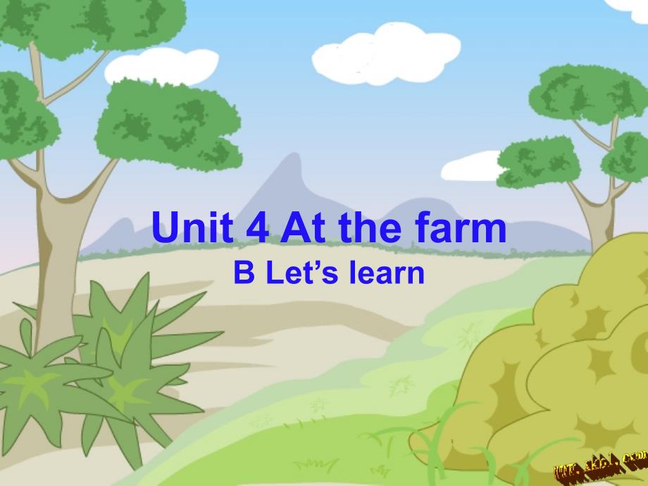 Unit4At-the-farm_第1页