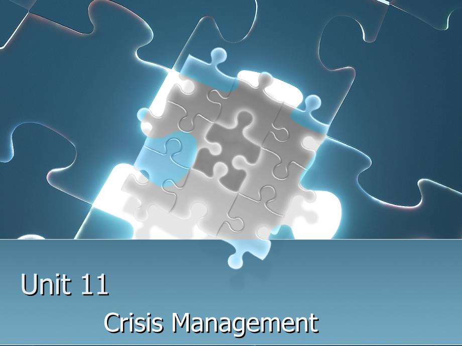 Unit-11-Crisis-management_第1页