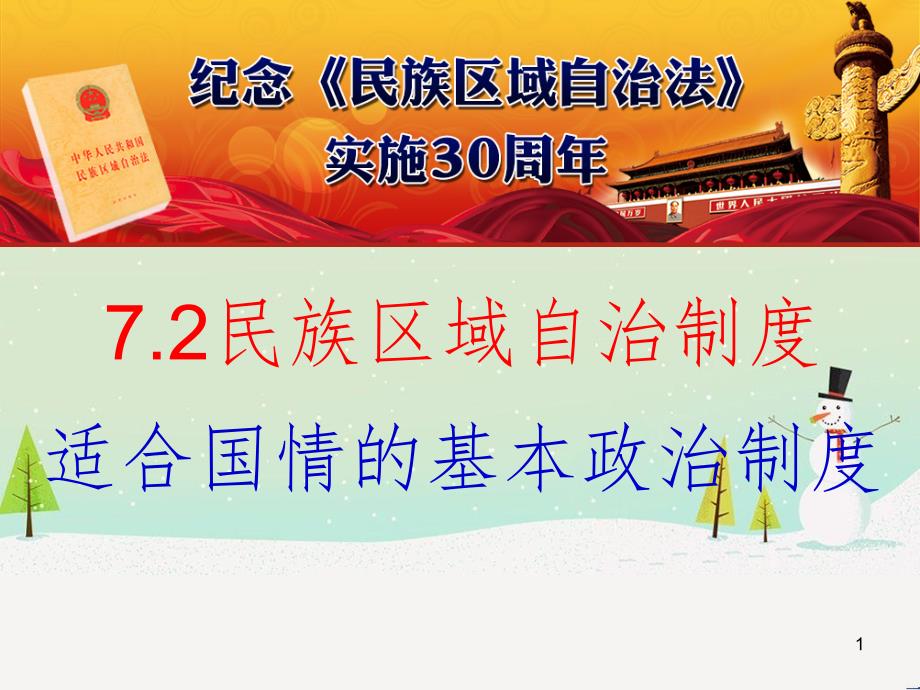 高中政治 1.1人民民主专政 本质是人民当家作主课件 新人教版必修2 (7)_第1页