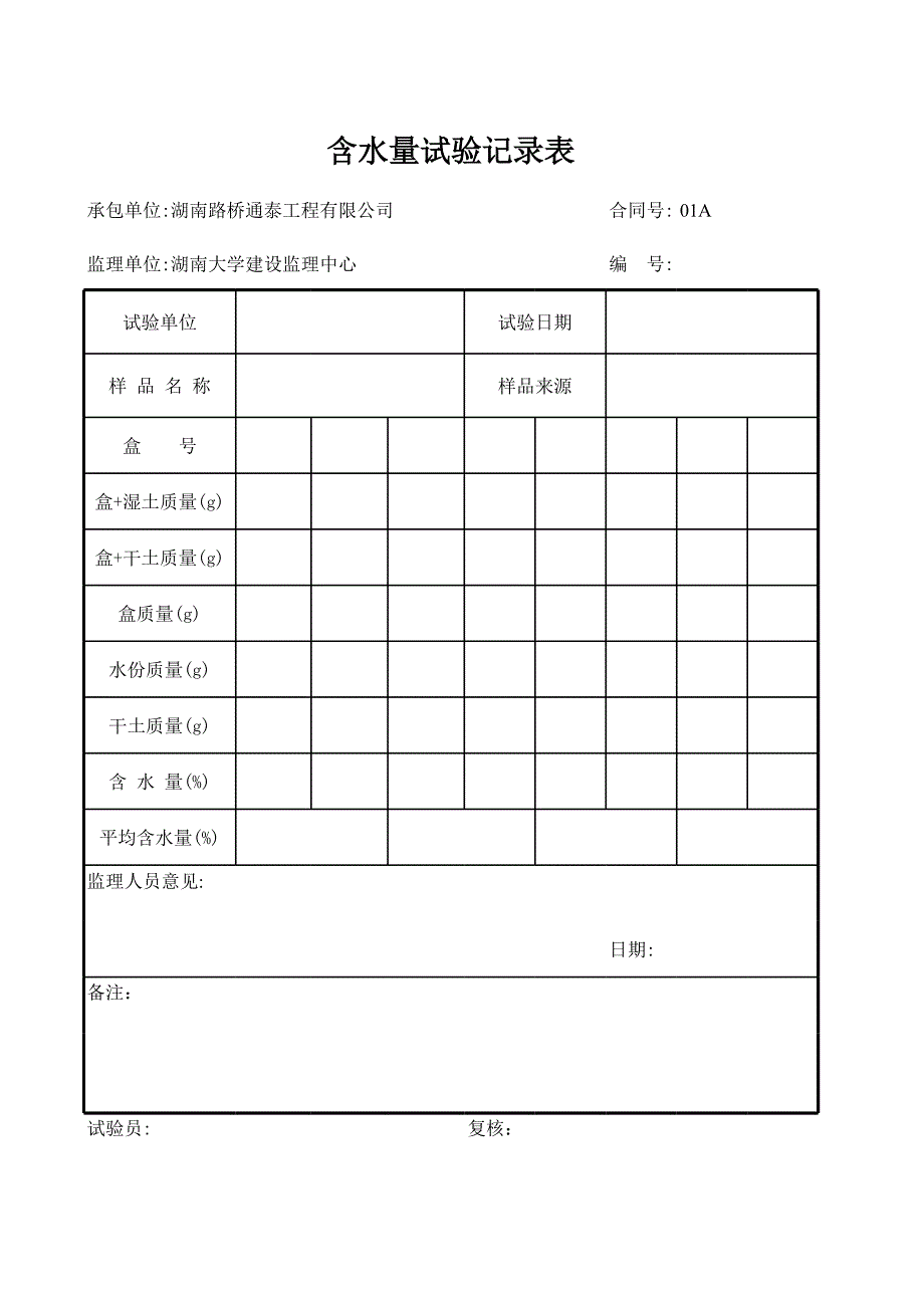 壓實(shí)度試驗(yàn)記錄表(核子儀法法)_第1頁