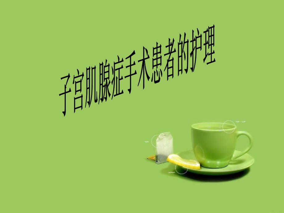 子宫肌腺症手术患者的护理_第1页