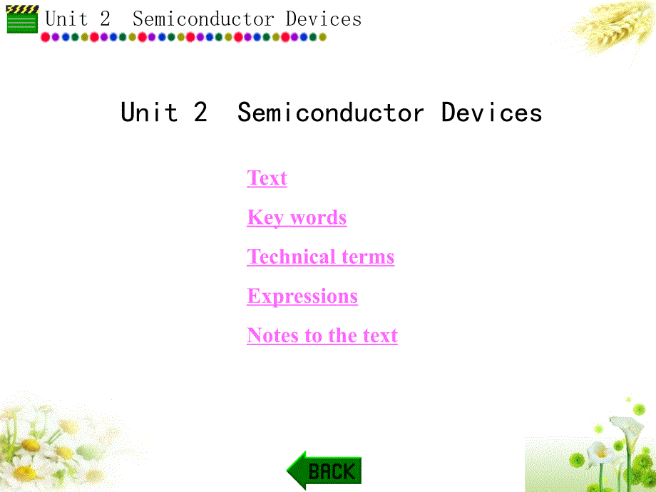 电子信息类专业英语Unit-2--Semiconductor-Devices课件_第1页