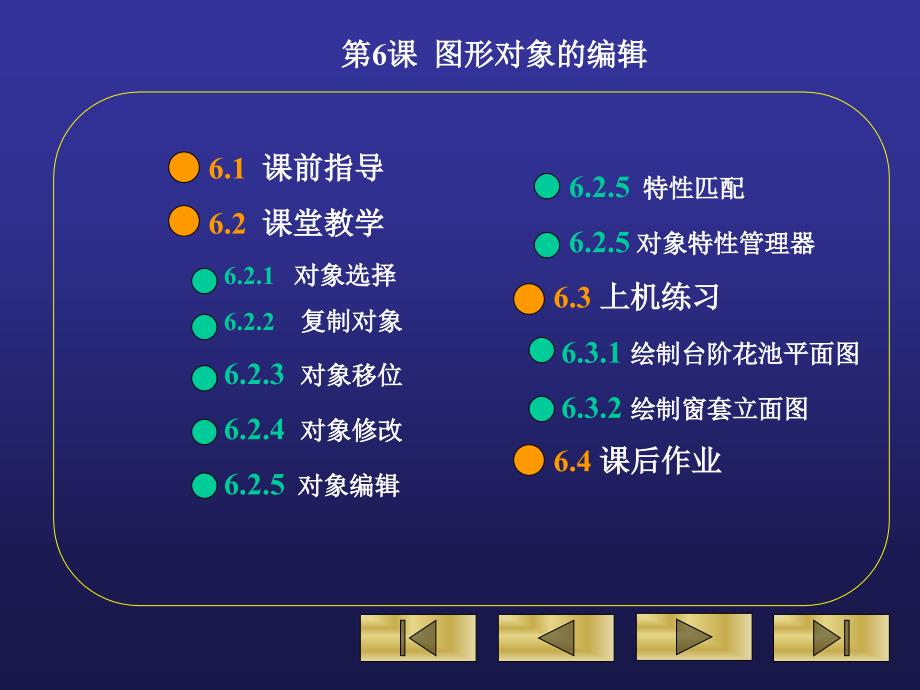 (精品)第6课图形对象的编辑_第1页