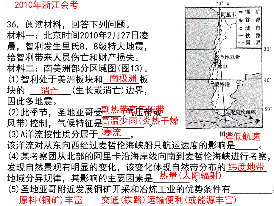 (精品)会考真题(非选择)_第1页