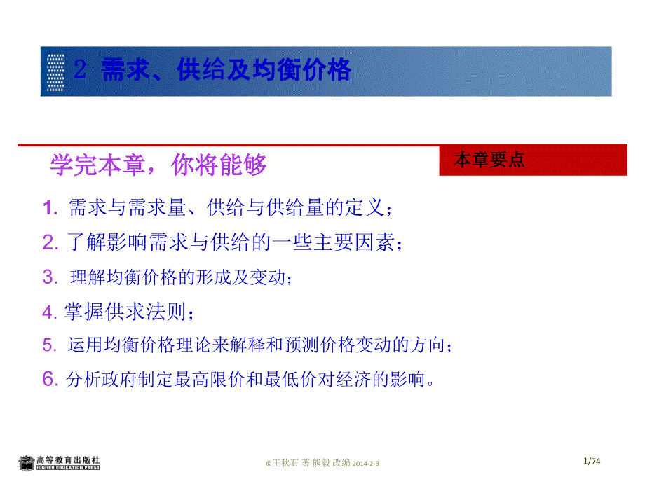 需求、供給及均衡價格_第1頁