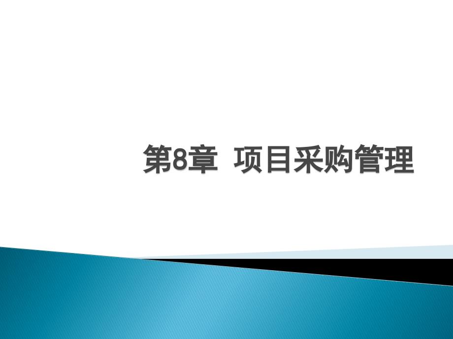 项目采购管理（PPT46页)_第1页