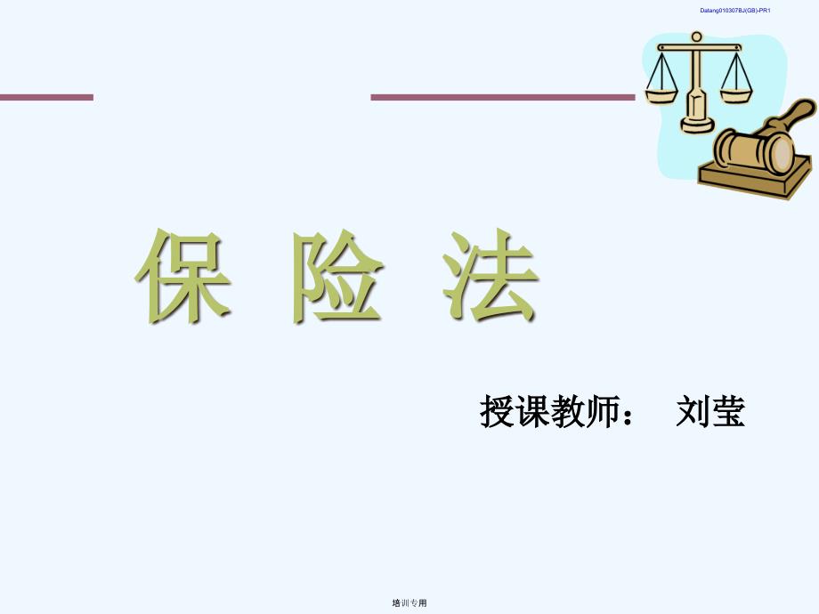 保险法(新)(共111张PPT)_第1页