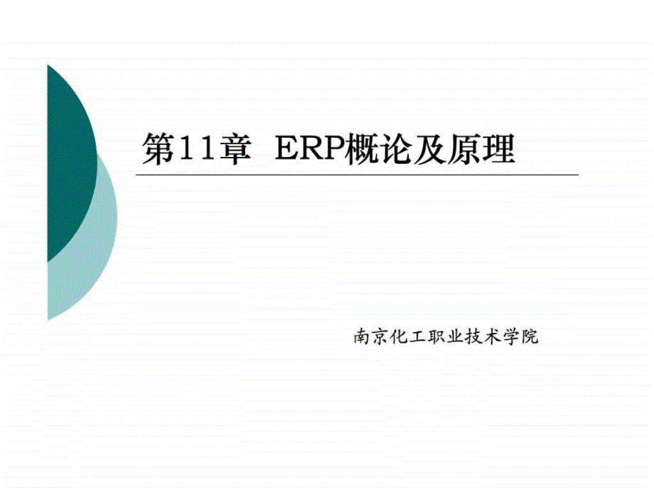 ERP概论及原理_第1页