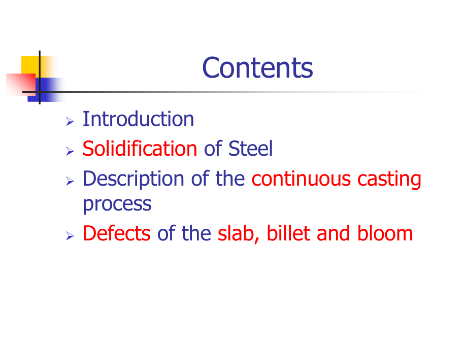 Continuous-Steel-Casting专业英语学习教学课件_第1页