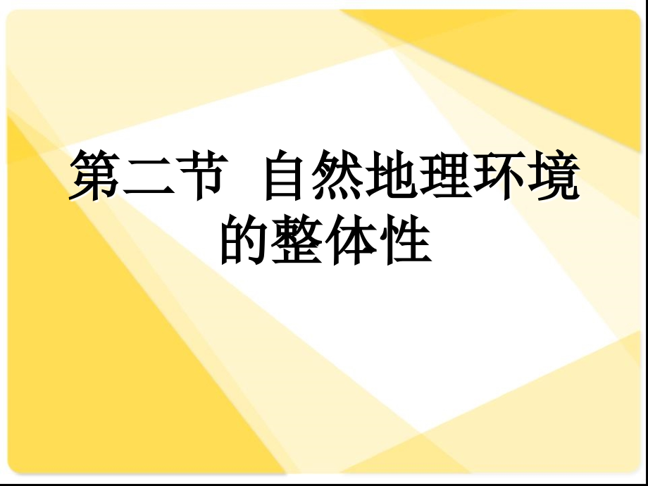 32自然地理环境的整体性(课件)资料_第1页