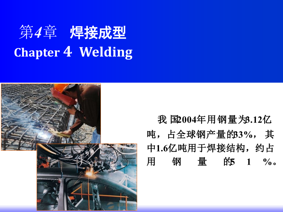 第四章-焊接成型(机械制造基础)ppt课件_第1页