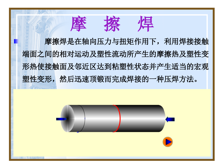 压力焊之摩擦焊ppt课件_第1页