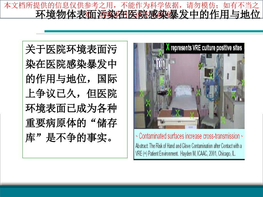 医院环境物体表面清洁消毒和感染控制方案培训ppt课件_第1页