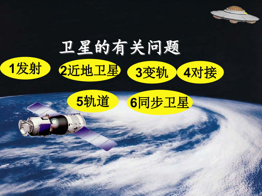 卫星的发射变轨近地同步卫星课件_第1页