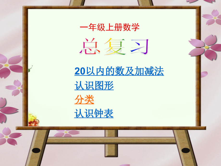 总复习1认识20以内的数及加减法课件_第1页