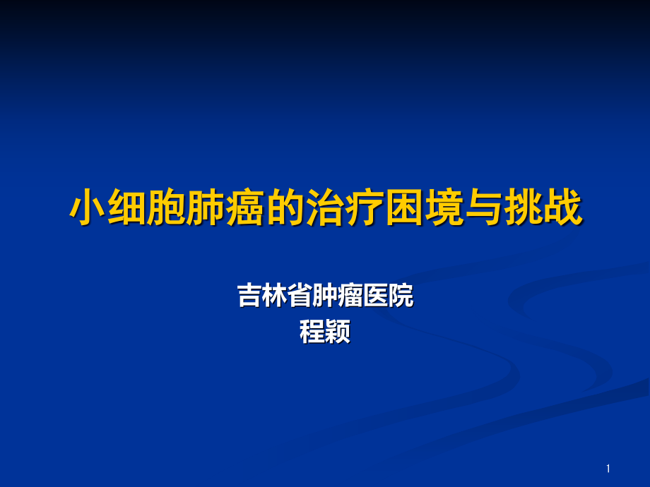 CSCO小细胞肺癌课件_第1页