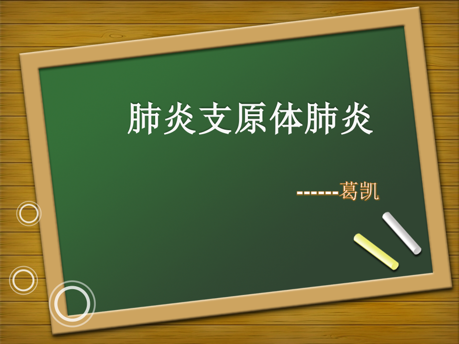 支原体肺炎教学查房教学课件_第1页