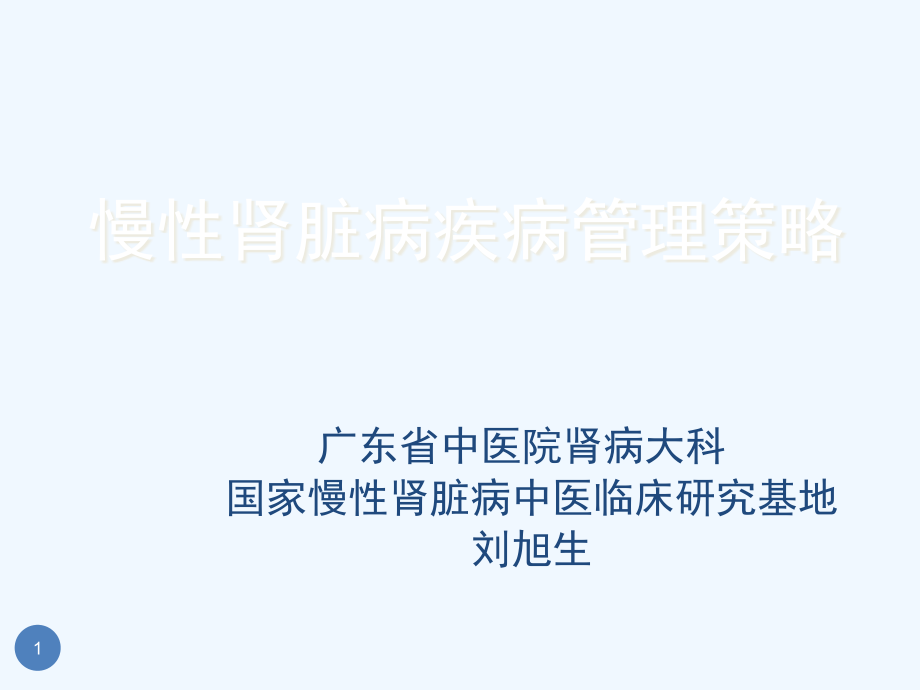 慢性肾脏病疾病管理策略课件_第1页