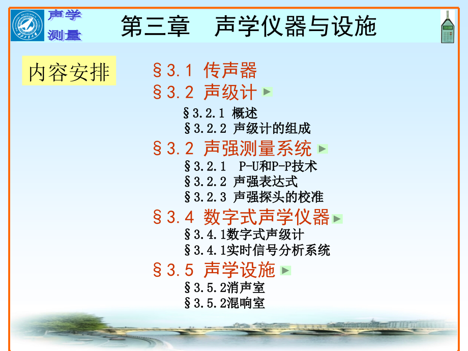 第3章-声学仪器与设施课件_第1页