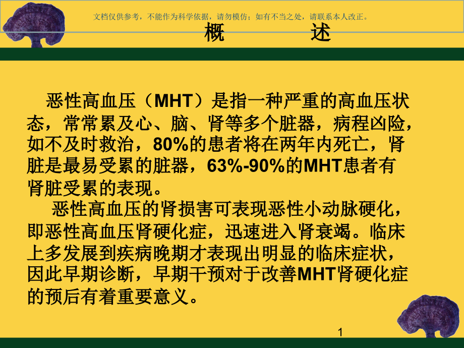 恶性高血压肾硬化症ppt课件_第1页