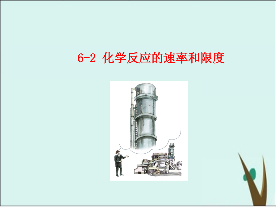 新人教版化学第二册62-化学反应的速率和限度ppt课件完美版_第1页