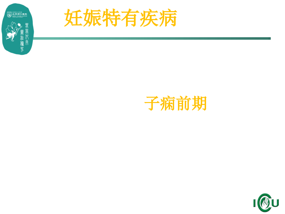 子痫前期治疗及护理讲解学习课件_第1页