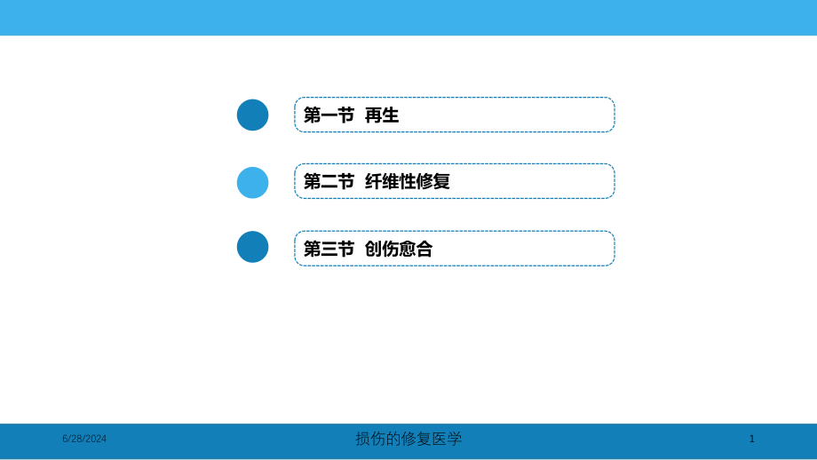 损伤的修复医学培训ppt课件_第1页