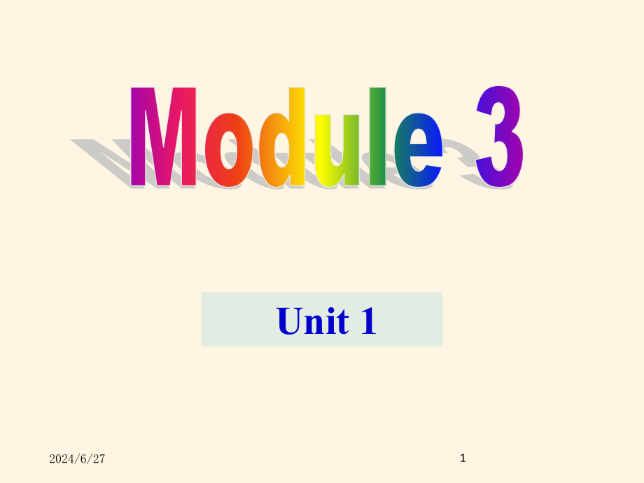 最新外研版九年级上册英语Module3-Unit1课件2_第1页