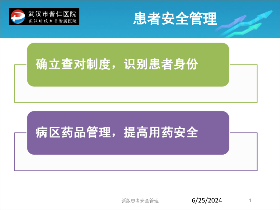 新版患者安全管理培训课件_第1页