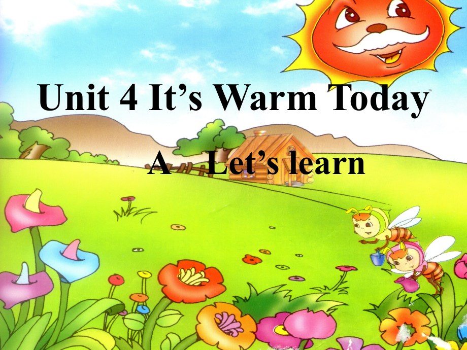 It's_warm_today_Part_A_let_us_learn课件_第1页