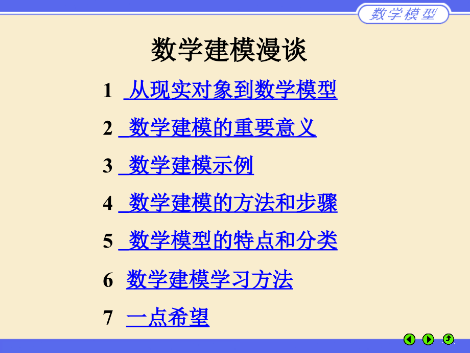 数学建模漫谈课件_第1页