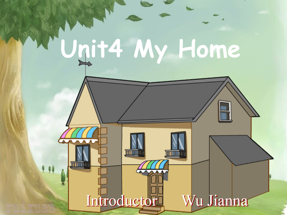 pep四年级上册unit4_My_home_partA课件_第1页