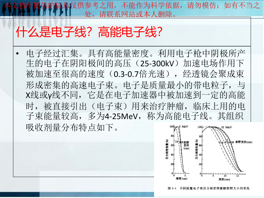 放疗高能电子线知识学习培训ppt课件_第1页