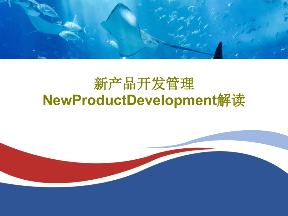 新产品开发管理NewProductDevelopment解读教学课件_第1页