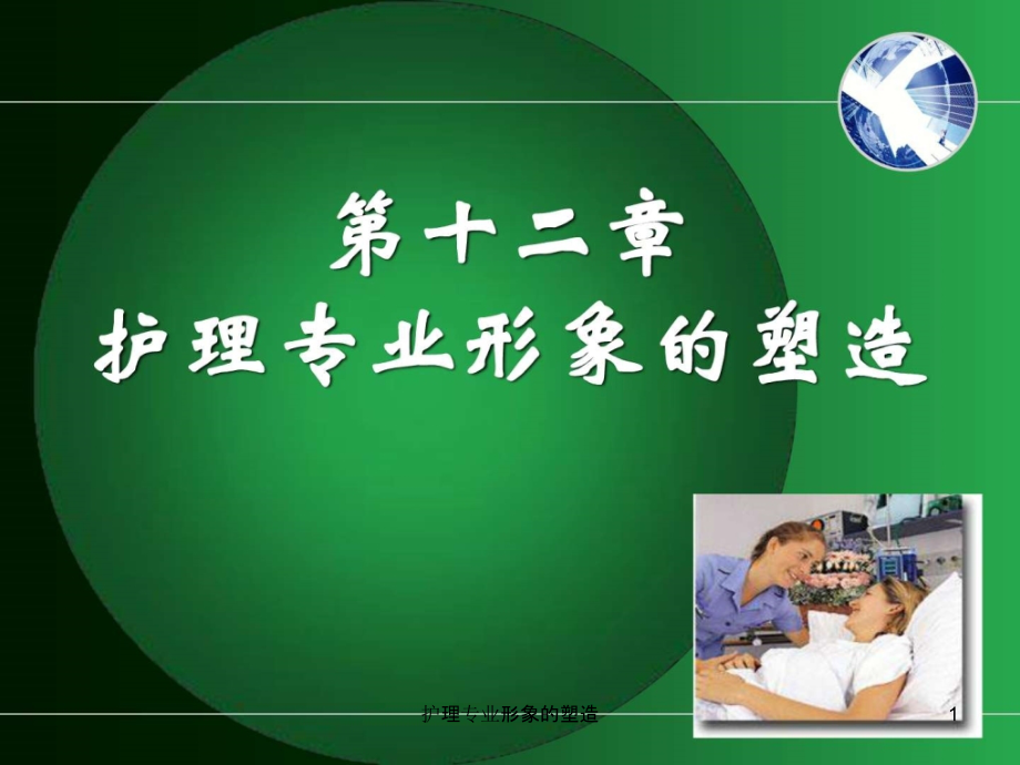 护理专业形象的塑造ppt课件_第1页