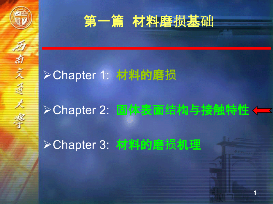 材料磨损与耐磨材料精要课件_第1页