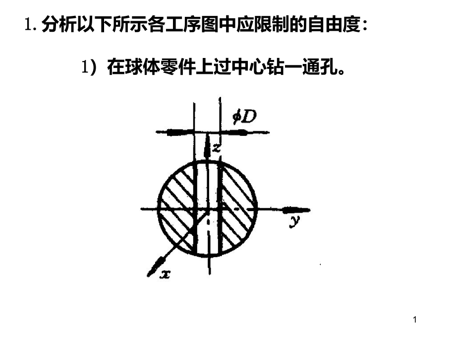 机械制造工艺学习题课件_第1页